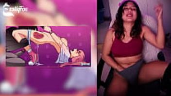 DERPIXON PARTY GAMES HENTAI: EXOTIQFox Solo Gooner Girl Masturbation Review Reaction Rating