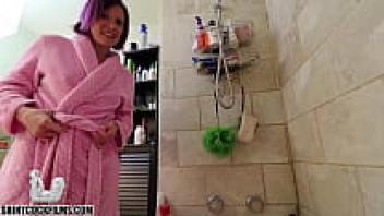 StepSon's Guilt Trips Jane Cane's StepMom Into Sponge Bath