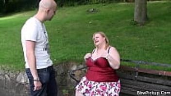 A random person picks up a hot, plump Bbw.