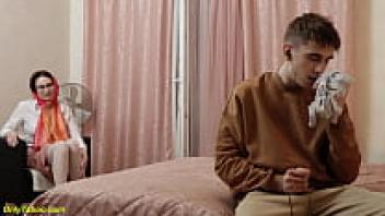 A tiny stepmother's anus was shattered by a massive dick.