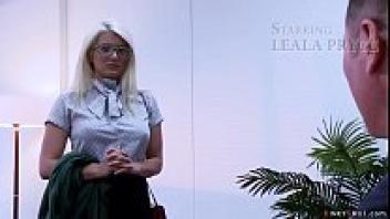 The blonde secretary Anal Gangbang