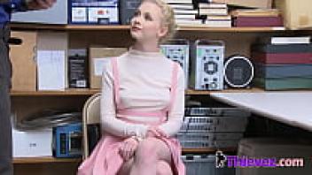 The dirty little sucking guard's enormous cock