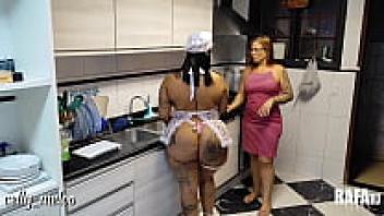 I consumed my sexy, cocky maid's ass.