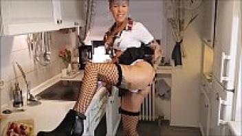 loved in the kitchen during the Halloween celebration.