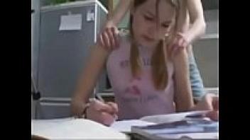 home by herself with a sibling