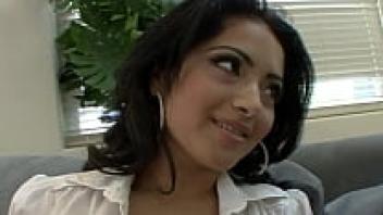 Gorgeous brunette with a lot of hair