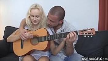 Shaved and punctured pussy