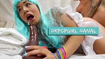 NICHE PARADE: Milcah Halili, a Korean nymphomaniac, isn't afraid to use her big dildo. #ANAL #DP