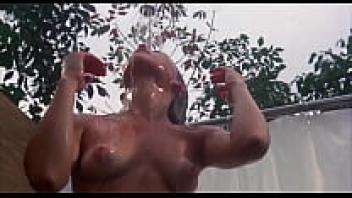 Sexy Nude Girl Shower at The Burning