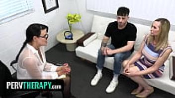 Perv therapy: A stud and a perv mature babe go to the doctor to deal with their innate sexual drive