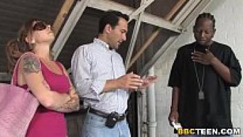 A Big Black Cock Is Adopted by a Redhead Babe