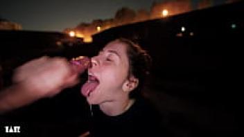 Adorable Teenie Gets a Dangerous Public Facial