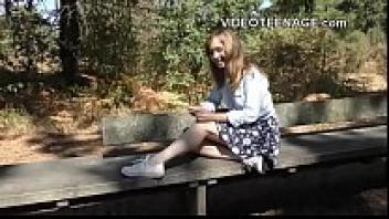 An naïve teenager casts her first porn.