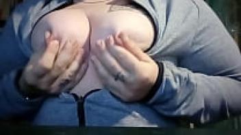 Massage of the boobs