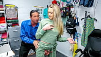 Teenage Hot Bikini Model Caught Stealing Underwear from Store - Pervcop