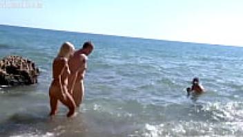 A voyeur is invited to partake in the affection!