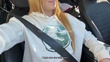 A young French girl's pussy gets filled.