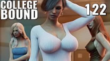 COLLEGE BOUND #122 • Choosing among those stunning women is difficult.