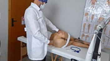 My gynaecologist loved me and fingered my ass!