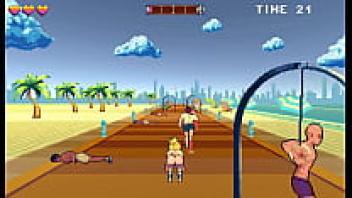 Ep. 2 of Roller Babe [HENTAI Game PornPlay] features strong dudes in an outdoor BDSM.