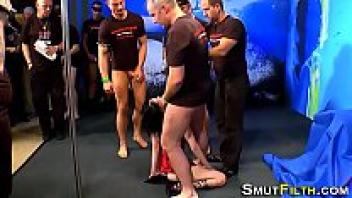 Babe fetish with a bukkake face