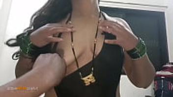 Hot love between Desi Indian Marathi Bhabhi and Cum within the pussy