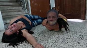 A young fashion model who became a humiliated slave to slavery