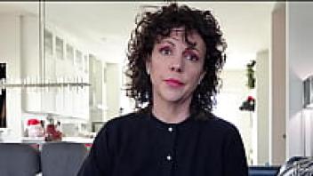 StepMom returns home for her blowout.