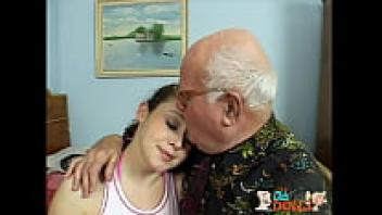 Grandpa Mireck seduces a gullible charity girl