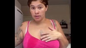 My husband spotted me in a bikini as I was cleaning the balcony.