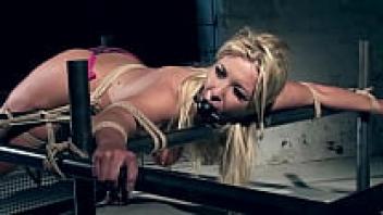 The Street S series. The beautiful victim was caught on the street. Section 2. Bondage sex and caning.