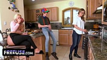 The puddles of StepMom and StepAunt are constantly moist and prepared to satisfy Spoiled Spikey's every need.