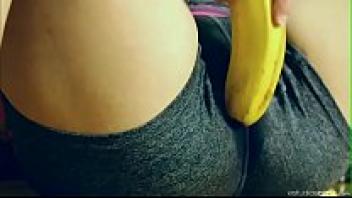 Sports and using bananas for masturbation