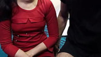 The slim girl student with the Hindi story sex surprised the tutor.