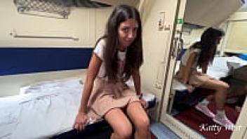 Public Pickup: Met a gorgeous woman at the train station and fell in love with her while riding the train.