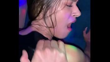 At nightclubs, Latina teenagers have a deep affection for odd people.