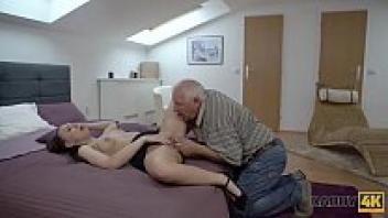 DADDY4K. The elderly man struggles with his computer, but not with his penis.