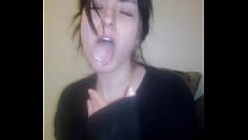 A girlfriend sucking cock