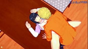Intense intercourse between Hinata Hyuga and Naruto Uzumaki. - Hentai Naruto