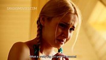 Examined is a teenage blonde.