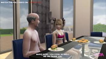 [Trailer] An elderly man and Marie Rose in a public setting