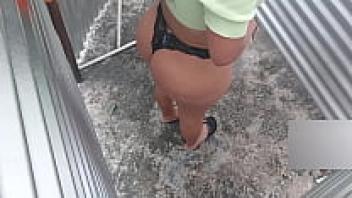 recorded in a changing room on the beach.