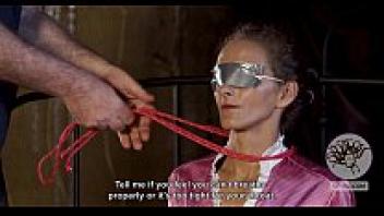 MILF slapped around, skinny