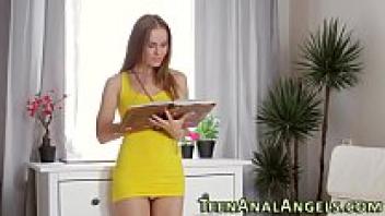 Teenage anal ass creaming