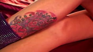 Toejob: Gorgeous Busty MILF Gets Loved on Her Throat and Tits