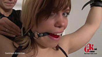 A subservient bitch and her cuckold