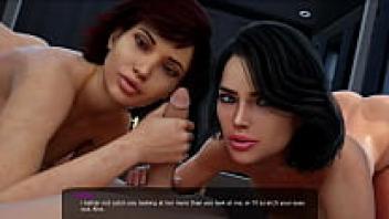 My MIFL stepmother and her best friend form a threesome in Milfy City Cap 31.