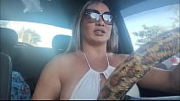 The plan was simply to take a walk on the naked beach after working out. Naldy, Bianca.