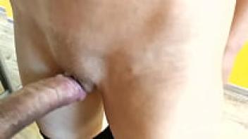 POV OF A BEDROOM AMATEUR: CUMMING IN TEEN PANTIES AND PULLING THEM UP IN HER M