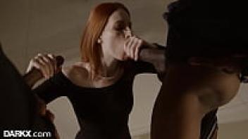DarkX: Redhead Takes on Two BBC, I Can't Decide
